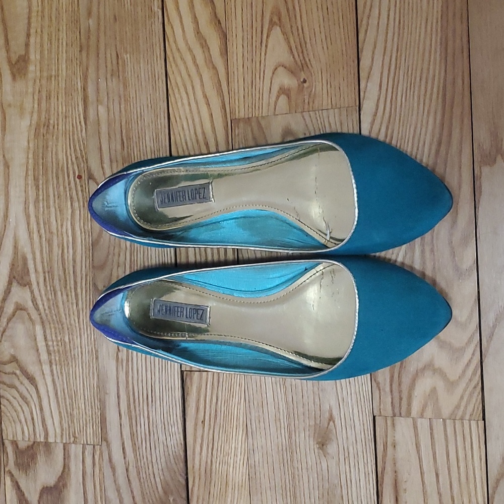 Jennifer Lopez Keera Colorblock Flats